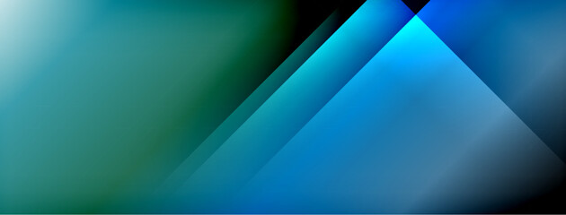 Colorful gradient with lines made of shadow and light. Creative background