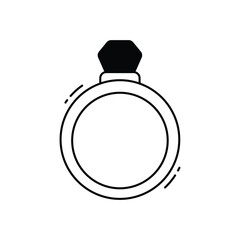 Ring vector icon