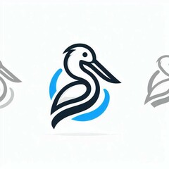 Obraz premium Pelican logo