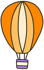 Fototapeta premium Hot air balloon 4