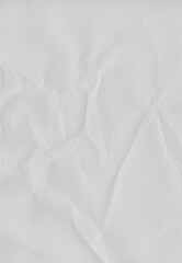 Obraz premium white crumpled paper for design