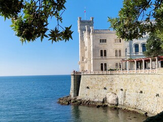 Schloss Miramare bei Triest