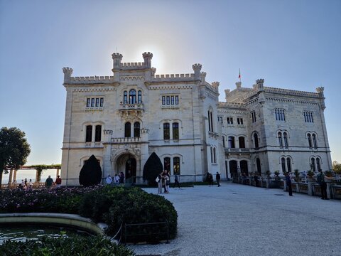 Schloss Miramare bei Triest