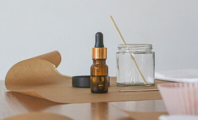 Set for crafting candle