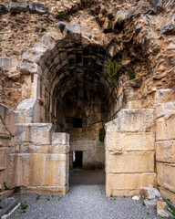 The Roman Theatre view in Iznik Town of Turkey