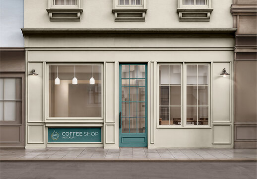 Coffee Shop Mockup