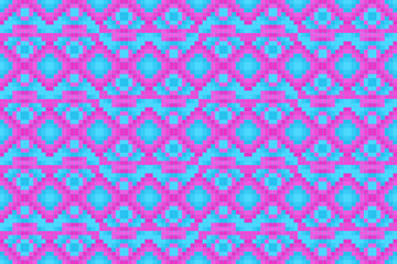 Abstract Colorful Square Geometric Pattern Background. Vector Illustration. Wallpaper