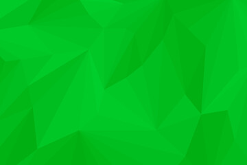 Obraz premium Green Technology Background With Geometric. Abstract Business Wallpaper Banner. Vector Illustration