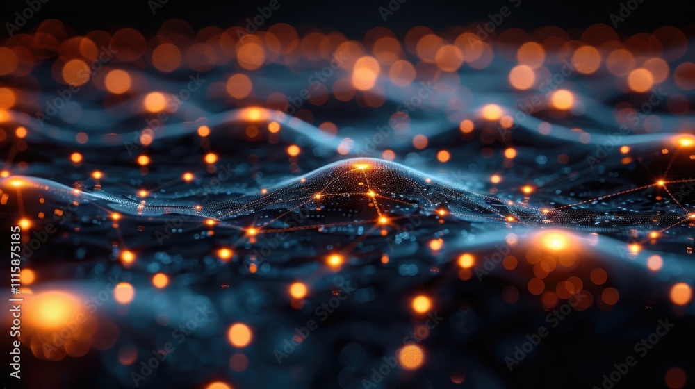 Poster Abstract Network Data Visualization With Glowing Nodes