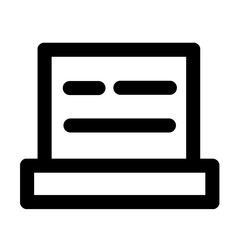 illustration of a icon