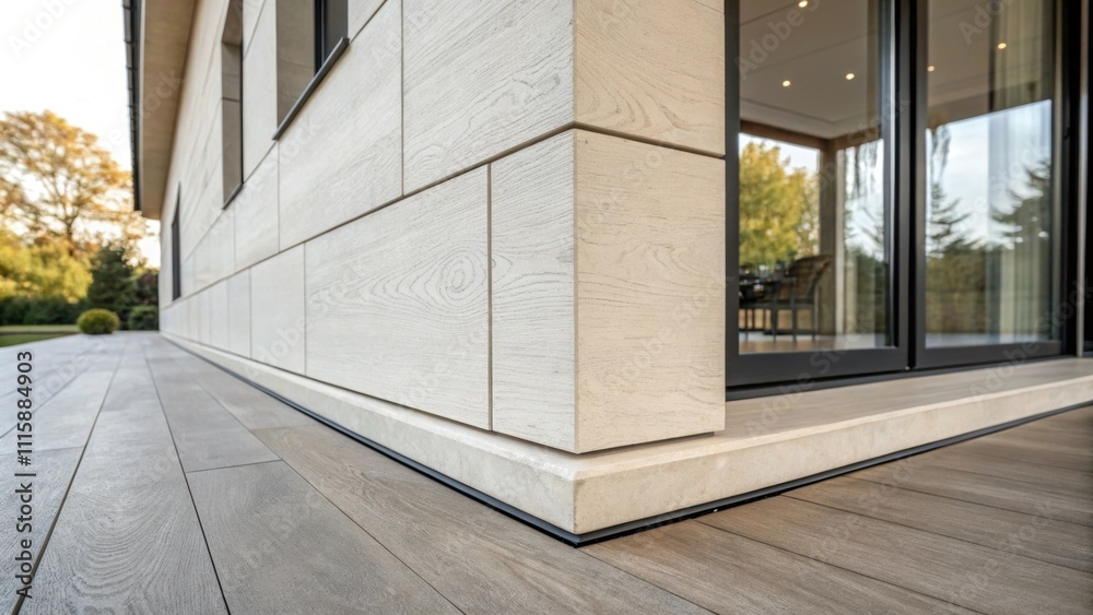 Poster a detailed look at the edges of wall panels revealing precision s and seamless joints showcasing the