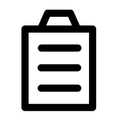 Fototapeta premium clipboard icon