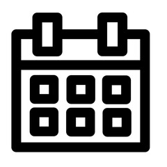 Obraz premium calendar icon