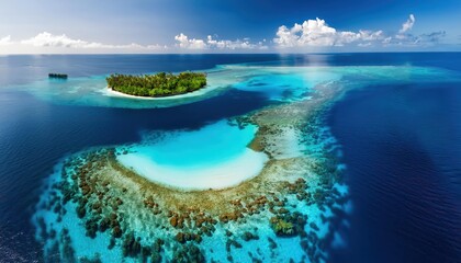 Obraz premium Biological treasures providing food, income, and coastal protection for millions, coral reefs are essential to human and marine survival. 