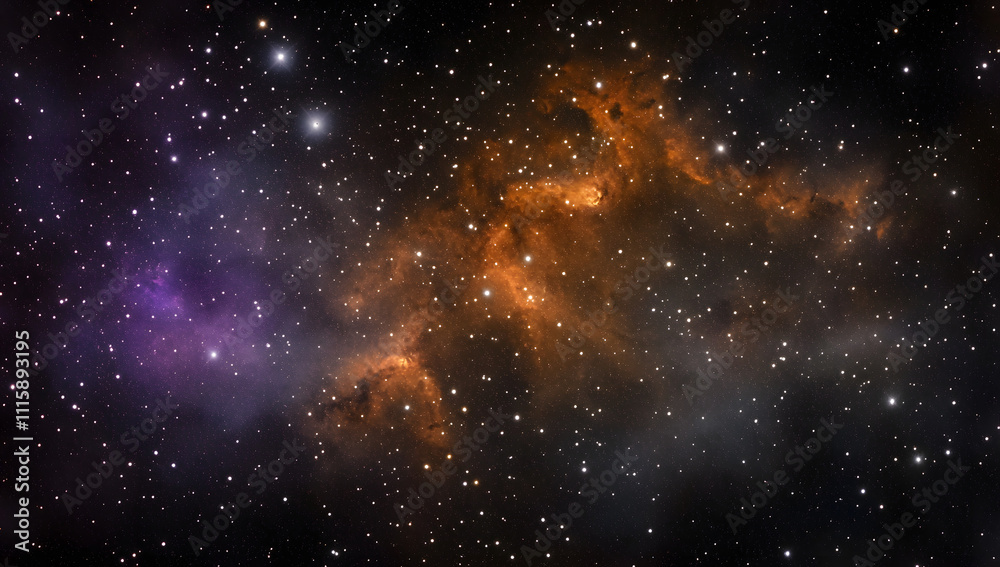 Wall mural deep space. high definition star field background . starry outer space background texture . colorful