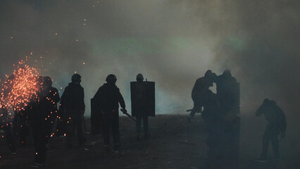 Protest In Georgia Against Government