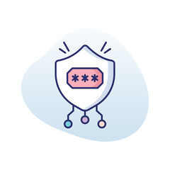 Cyber Security vector icon
