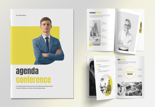 Conference Agenda Book Layout