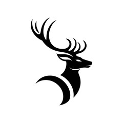 Obraz premium Deer Logo