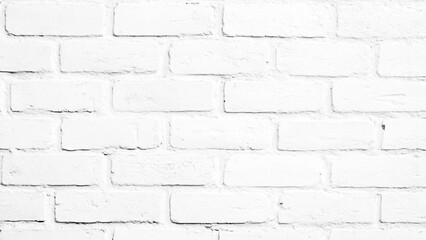 Obraz premium white brick wall background. Detail of a white brick wall texture. White brick wall background seamless pattern. white brick wall texture background 