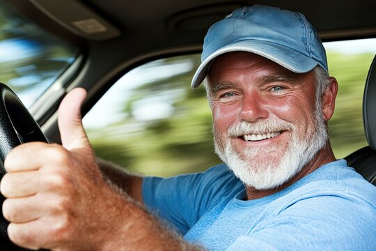 Fitness, workout, sport, lifestyle concept. Middle-aged man running in the city. Beautiful simple AI generated image