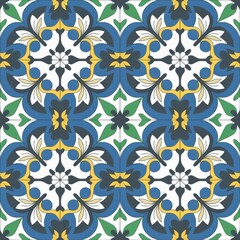 Obraz premium seamless pattern with flowers