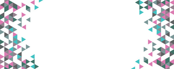 Obraz premium Colorful abstract geometric background. Modern overlapping triangles. color shapes for your message. Business or tech presentation, app cover template