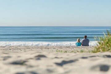 Starfish in crystal-clear sea water on a beach, perfect for summer time. Beautiful simple AI generated image