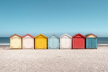 Four-color block photo collage showcasing diverse travel destinations for a dynamic banner.. Beautiful simple AI generated image