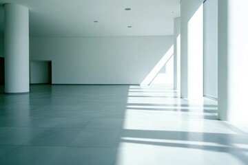 Obraz premium Surreal 3D artwork featuring glass-like structures with vibrant reflections against a black background.. Beautiful simple AI generated image