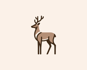 Obraz premium deer illustration