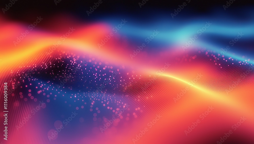 Poster Background graphics design for website headers - blurred gradient color background purple pink blue grainy gradient gradient background dark abstract backdrop banner poster card wallpaper