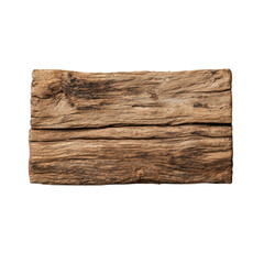 Fototapeta premium Wooden texture, natural patterns, isolated on white background.