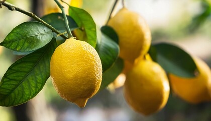 lemons on a branch