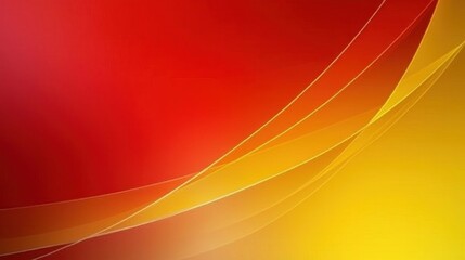 Obraz premium Abstract Red and Gold Swirl: A Vibrant Digital Artwork