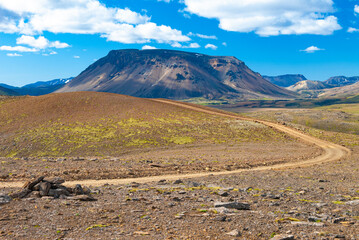 Fototapeta premium Beautiful nature in the Icelandic highlands