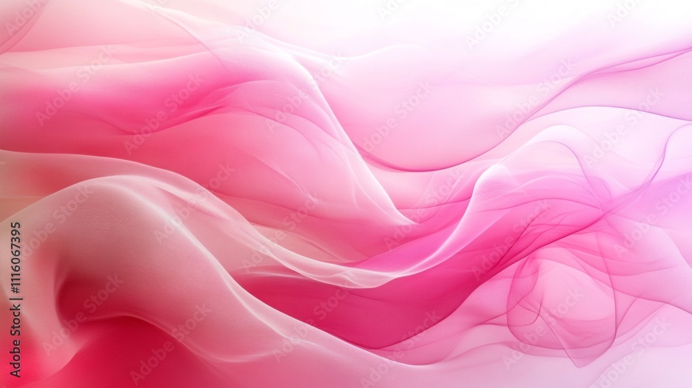 Poster delicate layers of pink and white gently intertwine, creating a serene backdrop that evokes feelings