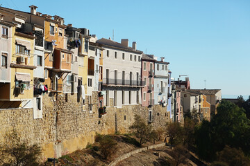 Fototapeta premium La Vila Joiosa town in Costa Blanca, Spain