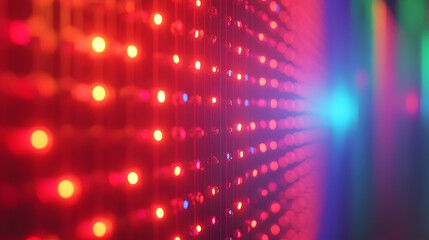 Abstract LED Light Background Image