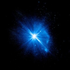 Fototapeta premium sparks with solid black background and also fire particles