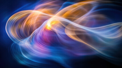 Naklejka premium Galactic Marble Swirls