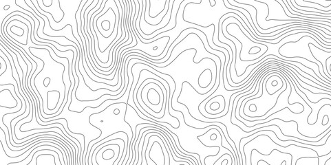 Fototapeta premium Topographic map patterns, topography line map. Vintage outdoors style. Topographic Map Seamless Pattern. Vector Background.