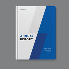 annual report business template cover design
