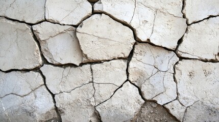 Obraz premium Cracked Beige Marble Texture for Interior and Exterior Home Decoration and Design Applications in Wall and Floor Surfaces