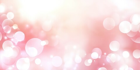 Soft Pastel Pink Background with Delicate Bokeh Effect for Creative Projects and Design Use