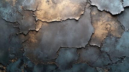 Textured abstract grunge wall with distressed, aged paper-like surface and dirty grain detail, showcasing an industrial design aesthetic, suitable for backgrounds and patterns.  texture, grun