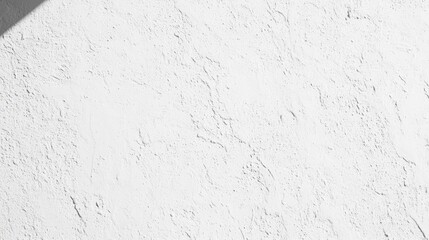 Fototapeta premium Textured white concrete wall background with subtle grunge details for modern design and creative projects