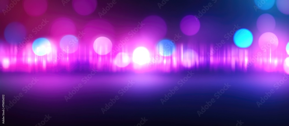 Aufkleber colorful bokeh lights in a blurred festive background creating a vibrant and cheerful atmosphere for