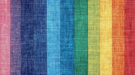 Multicolored fabric texture samples for furniture design showcasing vibrant textile patterns and colors in a visually appealing background.