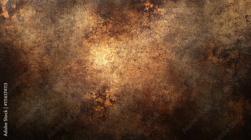 Poster Elegant brown polished marble texture background with rich tones and subtle patterns ideal for sophisticated design projects.